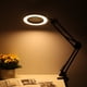 thumbnail image 3 of D C5V 2A 8W 80LEDs Luz de escritorio con lupa 5x Brazo oscilante Lámpara de mesa con abrazadera Fun Tomshoo  Clip en la lámpara de mesa, 3 of 7