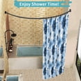 thumbnail image 5 of Curved Shower Curtain Rod 35-82In(2.9-6.8Ft), Matte Black Rounded Rustproof Shower Rod for Bathroom Bathtub, Adjustable Arched Shower Rod, Never Rust|Extra Space|Non-Slip|Expandable|Need to Drill, 5 of 9