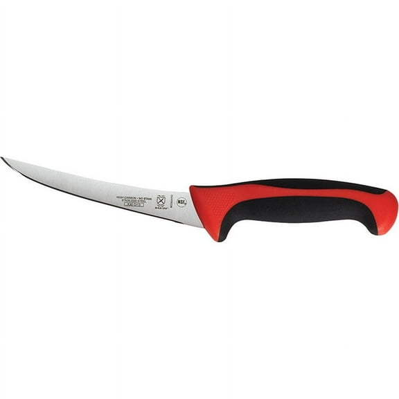 Mercer Cutlery Millennia 6" Boning Knife Curved - Red