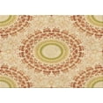 thumbnail image 1 of Ahgly Company Machine Washable Indoor Rectangle Transitional Orange Area Rugs, 2' x 3', 1 of 7