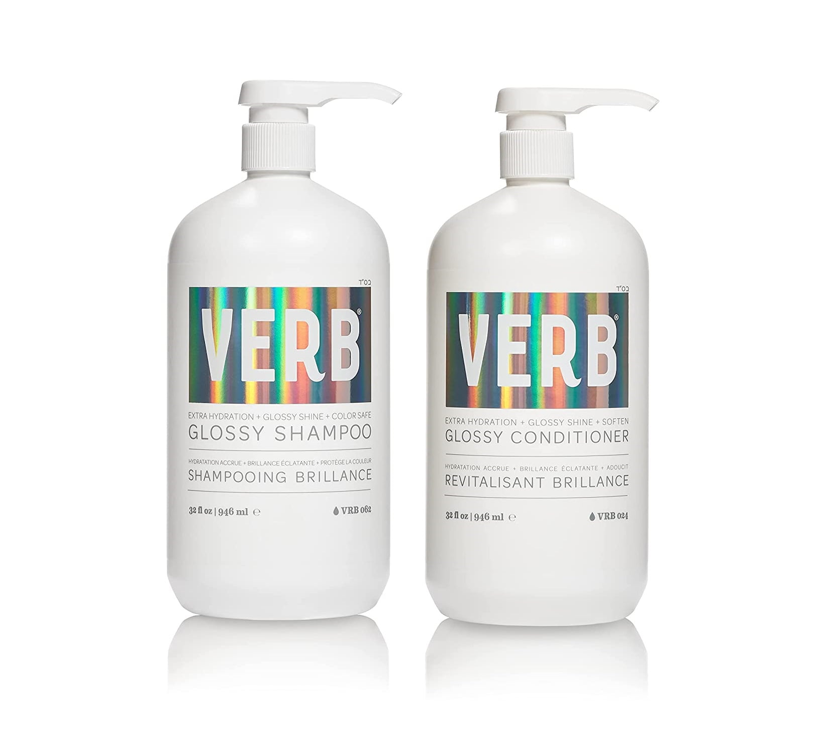 Verb Glossy Shampoo & Conditioner Set 32 oz each
