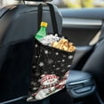 thumbnail image 4 of Yuyamidu Snowman Car Trash Bag Snowflake Car Garbage Bags Multipurpose Car Storage Bag Foldable Car Accessories Car Back Seat Organizers and Storage, Christmas, 4 of 7