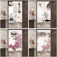 thumbnail image 2 of Cortina divisoria para puerta con pintura de paisaje chino, cortina decorativa para el hogar, cortina colgante gratuita para cocina y sala de estar, 2 of 5