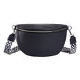 thumbnail image 2 of PU Leather Belt Bag Adjustable Shoulder Straps Zip Shoulder Bag Bolso Fanny Pack, 2 of 9