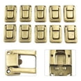 thumbnail image 4 of Bgsha 10PCS Retro Luggage Buckle Metal Lock Wooden Box Buckle Furniture Hardware, 4 of 9