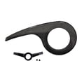thumbnail image 4 of Cubierta de la cadena de bicicletas protectora liviana 46T-52T para en bicicleta en bicicleta Negro transparente, 4 of 8