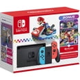 thumbnail image 6 of NEW TEC Nintendo Switch Console with Blue & Red Joy-Con – Includes Mario Kart 8 Deluxe (Full Game Download) & 12-Month Membership Bundle, 6 of 6