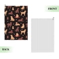 thumbnail image 6 of Golf Towels for Golf Bags For Men Women - Labrador Retriever Dog No.1019 24x16in Absorbent Quick Drying Golf Towel for Cleaning Golf Ball Club Golf Bag Accessories with Carabiner, 6 of 8