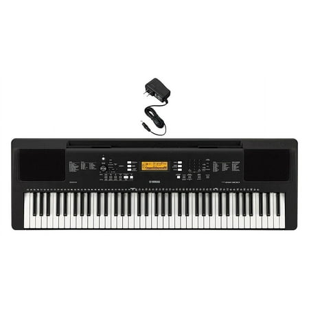 Yamaha PSR-EW300 76-Key Portable Keyboard with Power Supply