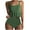 09 Army Green, variant on Two Piece Bikini Sets for Women High Waisted Floral Bottoms Swimsuit Full Coverage Padded Bathing Suit Summer Beach Suit Swimsuit Clearance 4.00