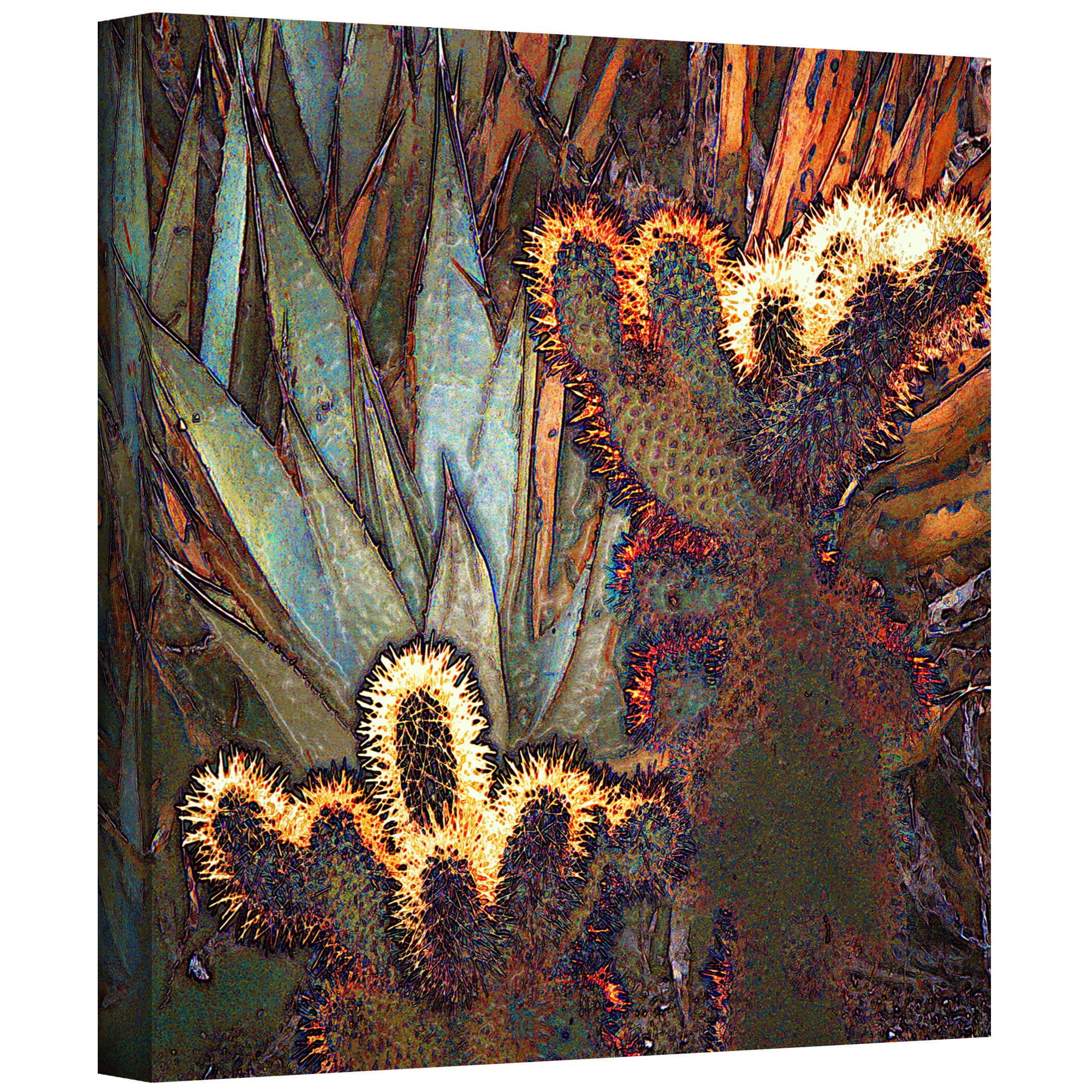 Dean Uhlinger "Heart Of A Lion 2" Gallery-Wrapped Canvas