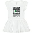thumbnail image 3 of Inktastic Cerebral Palsy Awareness Strength Support and Courage Girls Toddler Dress, 3 of 5