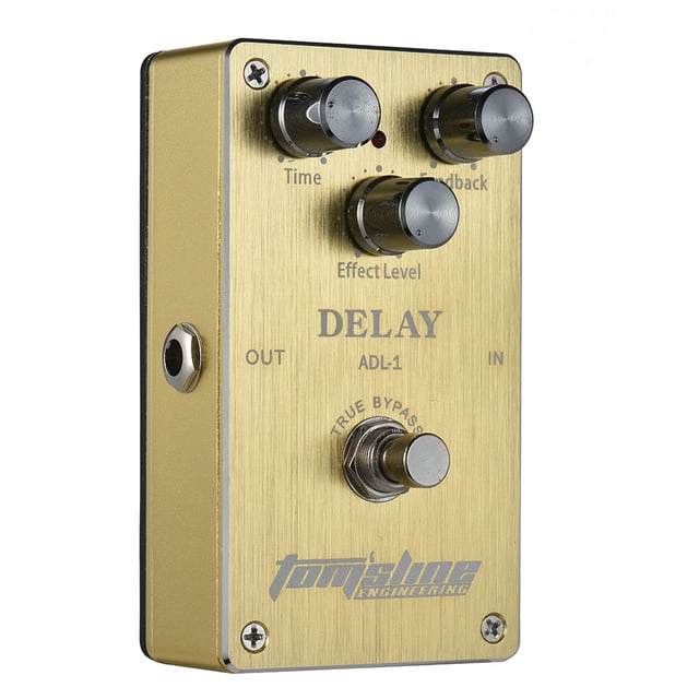 Multi ADL-1 Delay Electric Guitar Effect Pedal Aluminum Alloy Housing True Bypass