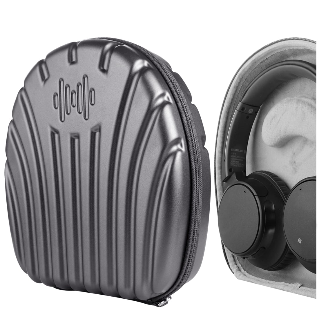 Geekria ProShell Headphone Case for Sony WHCH710N, WHXB900N, WHCH700N, WH1000XM3, MDRM1ST