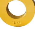 thumbnail image 4 of Placas olímpicas fraccionales Sunnimix 2 piezas de 2 pulgadas Amarillo 1kg Pesos fraccionales, 4 of 8