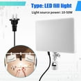 thumbnail image 4 of Fill Light Universal Clip LED 12inch with Remote Control Three Colors Light Adjustable Plug-in Model for Live Jewelry, 4 of 7