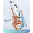 thumbnail image 3 of Samsung Galaxy Note 9 Case, [Scratch Resistant] i-Blason [Cosmo] Full-Body Bling Glitter Sparkle Clear Bumper Case with Built-in Screen Protector for Galaxy Note 9 (2018 Release) (Blue), 3 of 3
