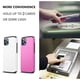 thumbnail image 5 of Funda protectora oculta deslizante con ranura para tarjeta de crédito, carcasa trasera para iPhone 14Pro, 2 uds., 5 of 5
