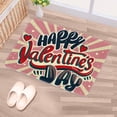 thumbnail image 5 of Valentine's Day Polyester Non-Slip Machine Washable Door Rug Game Mat Kitchen Rug Office Rugs, 5 of 6