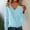 Blue, variant on Women V-Neck Oversized Pullover Sweater Long Sleeves Womens Autumn Winter Casual Pullover Tops Long Sleeve V Neck Sweater Tops