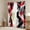 Red, variant on Erosebridal Blue Circle Curtains and Drapes (38Wx54L),Geometric Stripes Blackout Curtains for Bedroom,Round Lines Curtains Pack of 2 (38Wx54L),Abstract Bedroom Decorative