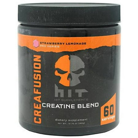 HiT Supplements Creafusion Creatine Blend, Strawberry Lemonade, 60 CT