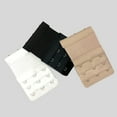 thumbnail image 4 of 9pcs Bra Extender Hooks 3 Rows Elastic Bra Extenders Bra Extension Strap Bra Buckle Underwear Extension Buckle Bra Clasp, 4 of 8