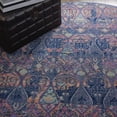 thumbnail image 6 of Nourison Global Vintage Boho Navy/Multicolor 6' x ROUND Area Rug, (6' Round), 6 of 8
