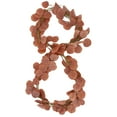 thumbnail image 4 of Hojas falsas ANGGREK Guirnalda de tela vegetación duradera para bodas, 4 of 8
