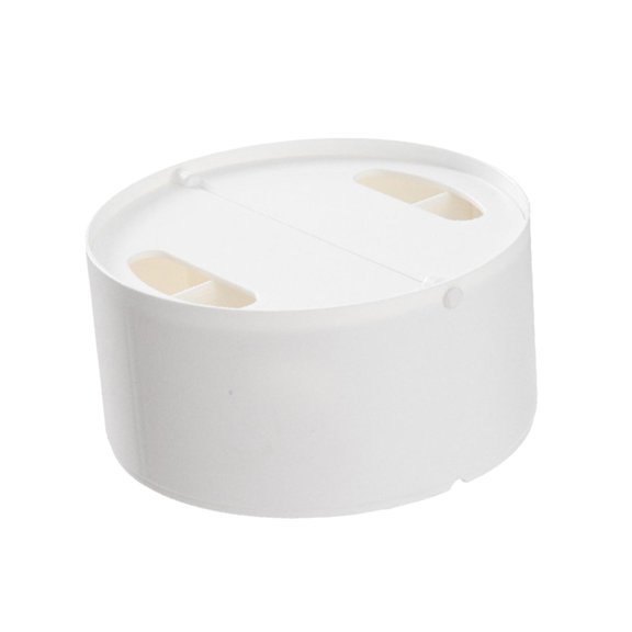 Storage Box Cosmetics Case Modern Multipurpose Portable Compartments Vanity Holder Table Organizers and Storage for Dorm Kitchen Countertop Round