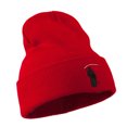 thumbnail image 5 of Halloween Solid Image of the Grim Reaper Embroidered Long Beanie - Red OSFM, 5 of 5