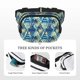 thumbnail image 5 of Fotbe Hawaiian Style Cangurera Cuadrada con Estampado de Doble Capa, Bolsa de Cintura Ajustable Mini para Hombres y Mujeres, 5 of 9