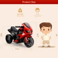 thumbnail image 4 of Bruce&Shark Kids Ride on Motorcycle Toy, Electric Dirtbike Three Wheels Bike with Remote Control, Music and Headlight for Toddler, Red Stroller Substitute Vehicles, 4 of 12