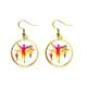 thumbnail image 1 of Jugador de futbol Gol Cheer patron Ear Dangle Golden Drop Earring Jewelry Mujer Unbranded M, 1 of 3