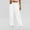 White, variant on Women Pants Woman Pants Casual Khaki Baggy Pants Women Women's Lounge Pants Women's Wide Leg Pants Summer Pants for Women 2025