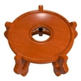thumbnail image 6 of Red Lantern Fishbowl Stand - Honey - Size 15.5 in. Base Diameter, 6 of 6