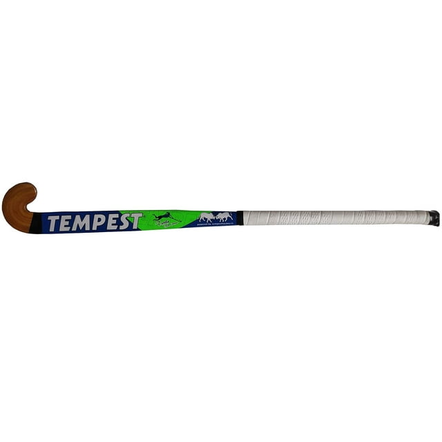 Hockey Stick | Turbo Field Hockey Stick For Unisex | Fully Laminated With Double Glass Fibre | Elegantly Finished With Sticker & Pvc Grip | Natural Wood Finish