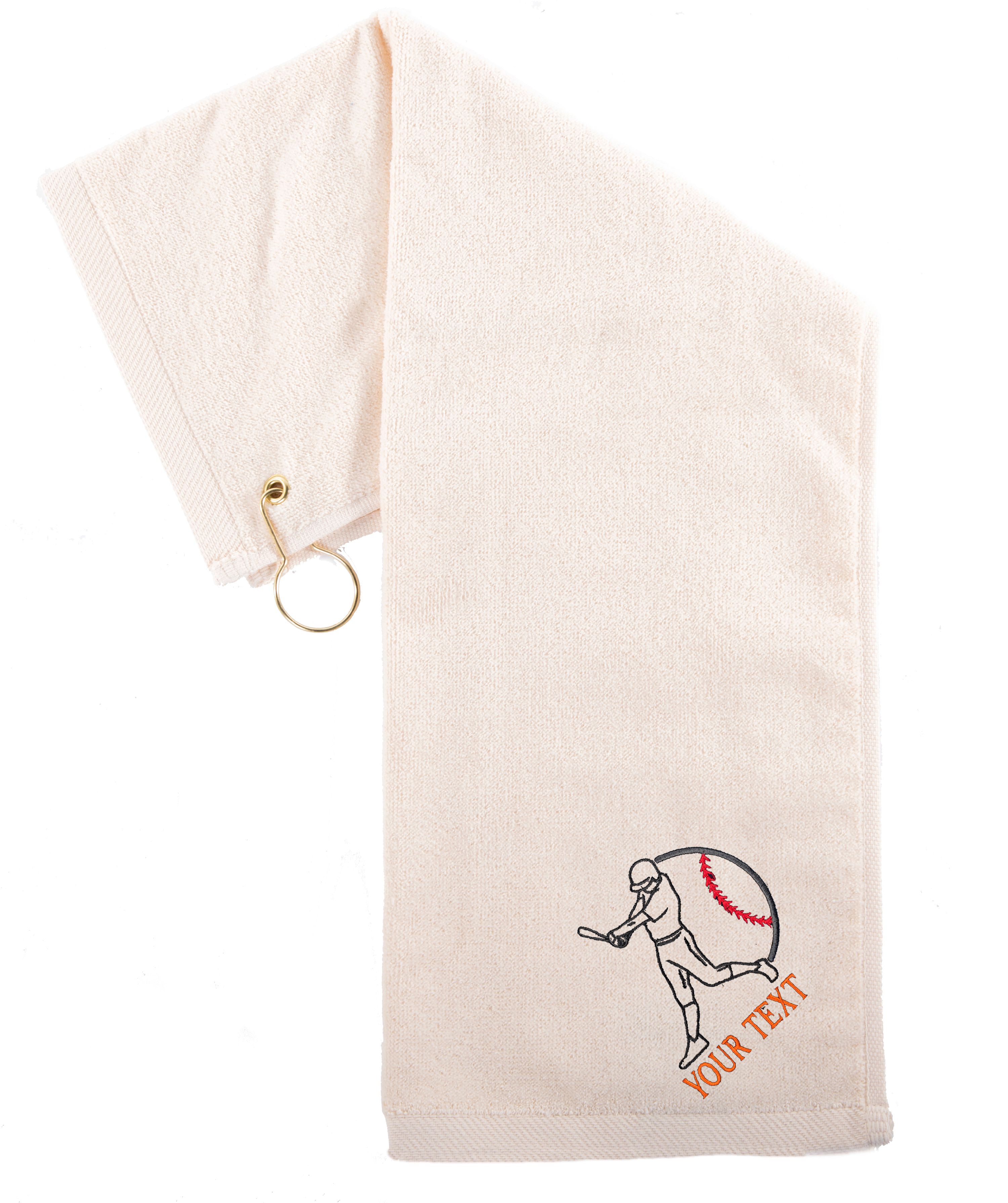 Custom Baseball Towels, Sports Towels, Personalized Baseball Towels for
