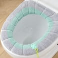 thumbnail image 2 of Reusable Seat Cover Warm And Comfortable Fits O/U/V Shape Easy Care Memory Foam Bath Mat Washable Small Non Bath Mats for Bathroom Memory Foam Area Rug Washable Rubber Rugs for Bathroom Bath Mat Set, 2 of 6