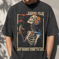 thumbnail image 2 of Ezekiel 37 Dry Bones Come to Life Christian Shirt, Vintage Floral Faith Tee, Retro Bible Verse Sweatshirt Hoodie, Scripture Gift for Mom Women, 2 of 7