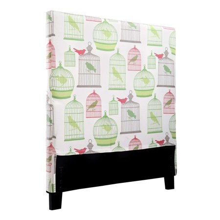 Waverly Headboard Cover, Flight of Fancy, Multi Color, Twin 