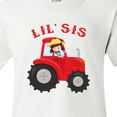 thumbnail image 4 of Inktastic Farmer Tractor Little Sis Youth T-Shirt, 4 of 5