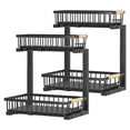 thumbnail image 1 of Organizador para Debajo del Fregadero, 2 Paquetes de 2 Niveles para Debajo del Fregadero y Almacenamiento, Estante Organizador extraíble para gabinete, cajón Deslizante Metal para Cocina, 1 of 8