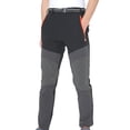 thumbnail image 6 of HOOMEUMY Mens Stretch Work Hiking Pants Casual Outdoor Breathable Travel Climbing Fishing Pants (Black,XXXXXL), 6 of 8