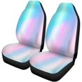 thumbnail image 1 of Juego de 2 fundas de asiento de coche ABPHQTO malla degradada abstracta universal, 1 of 4