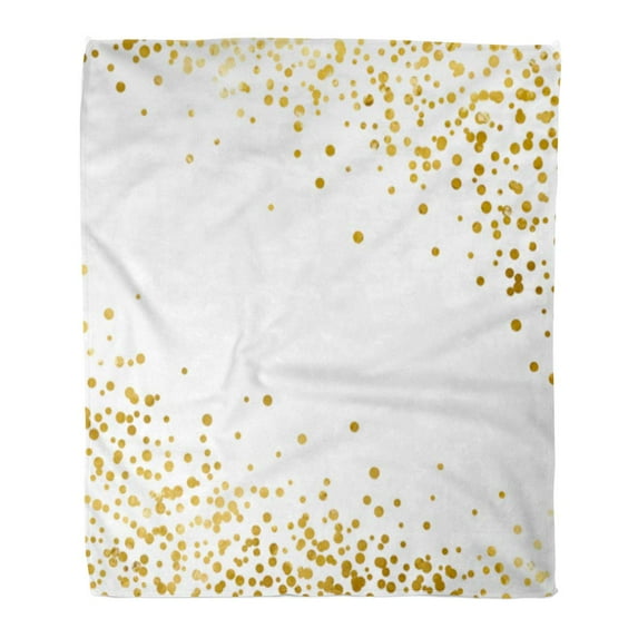 Sidonku Child Polka Dot Flannel/Fleece/Velvet Throw, 50" x 60"