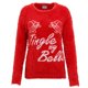 thumbnail image 1 of Christmas Shop - Jersey Jingle My Bells 3D de Punto para Mujer (Rojo), 1 of 1