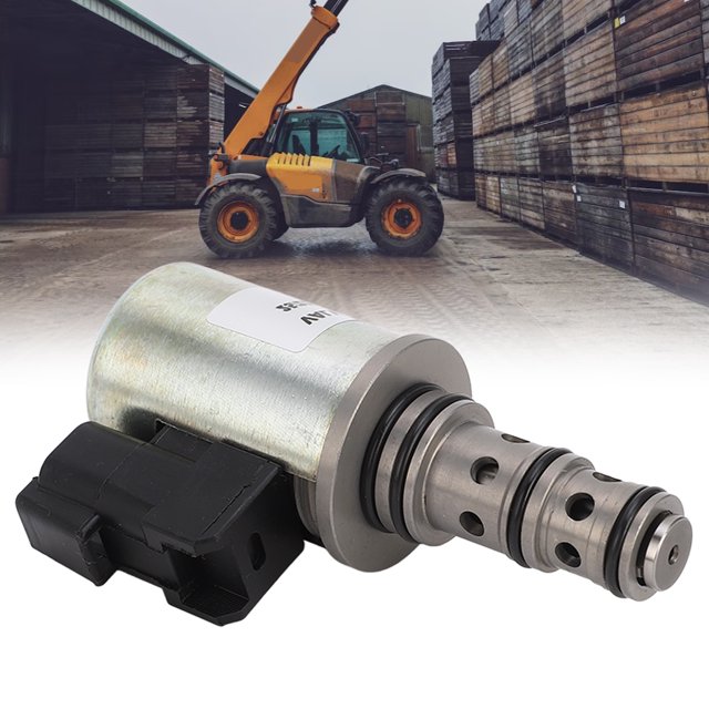 Électrovanne 12V, Électrovanne Métallique 25/220994 Pièce de Rechange pour 3CX 4CX Backhoe Loader