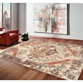 thumbnail image 5 of Pasargad Home PMH-1 10x10 Pasargad Home Serapi Collection Hand-Knotted Ivory/Navy Wool Area Rug- 9'11' X 9'11', 5 of 5