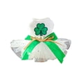 thumbnail image 2 of St. Patrick's Day Dog & Cat Costume, Green Tutu Skirt Breathable Mesh Festive Party Photo Outfit for Small Medium Pets, 2 of 7